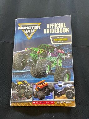 Monster Jam Official Guidebook - Green Monster Truck (Scholastic)